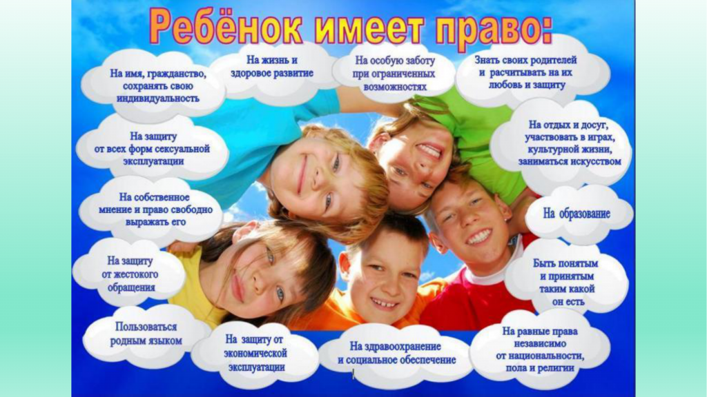 Права ребенка в России с рождения до совершеннолетия